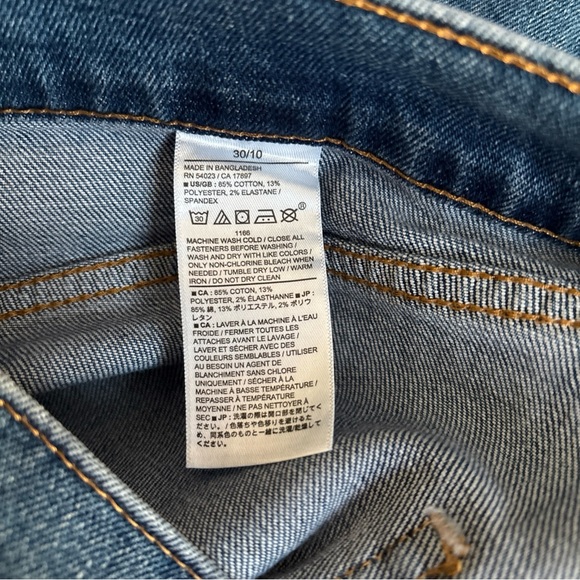 Ladies Banana Republic Denim Button-Front Medium Wash Midi Skirt Size 30/10 - Picture 4 of 7